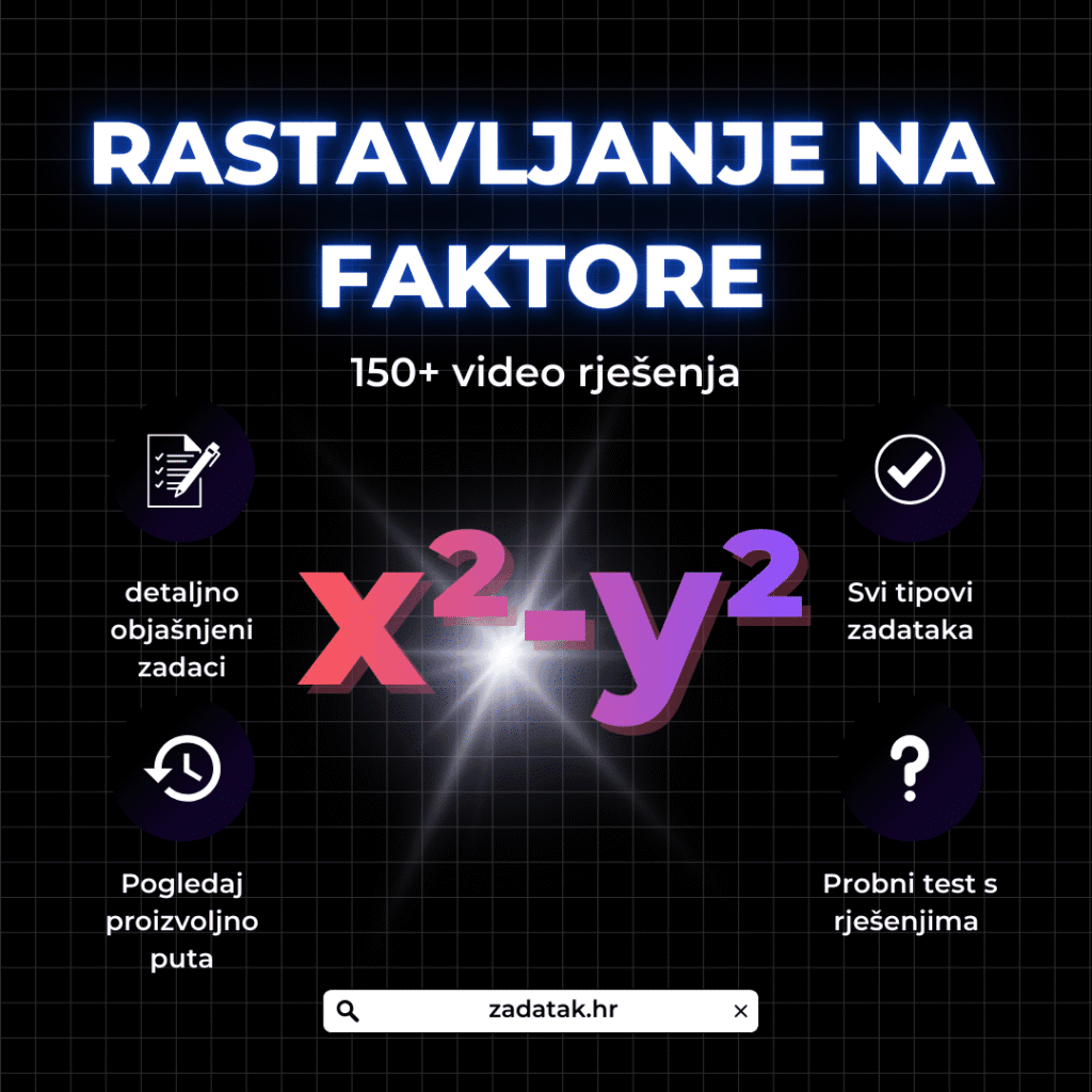 Rastavljanje na faktore