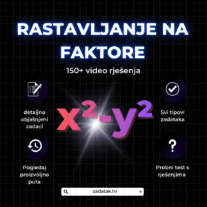 Rastavljanje na faktore