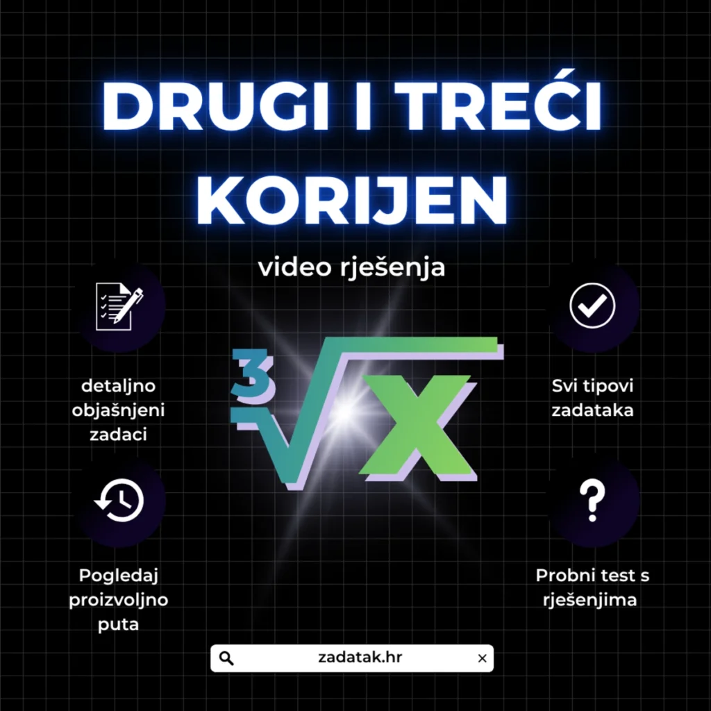 Drugi i treći korijen
