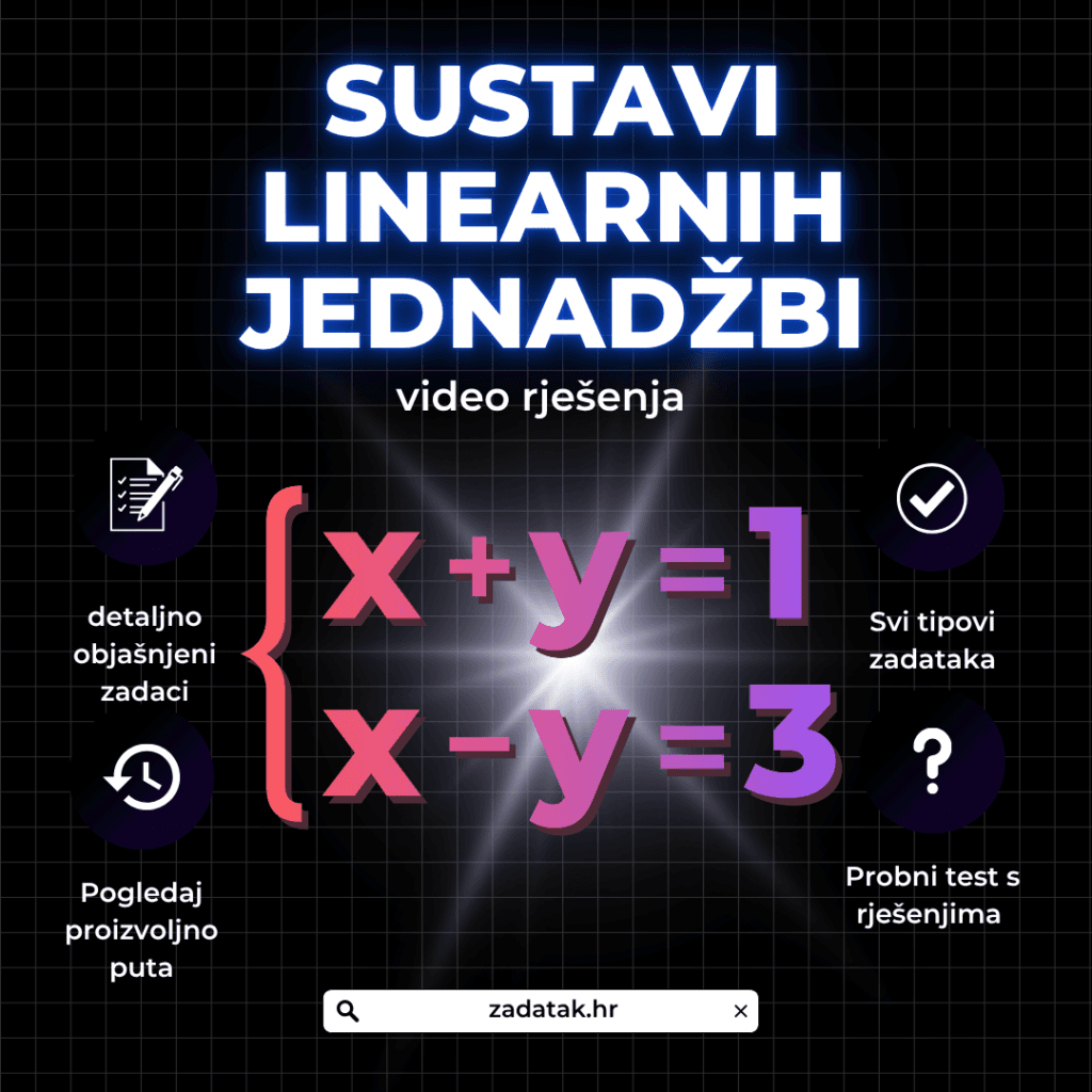 Sustavi linearnih jednadžbi
